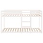 Litera de madera maciza de pino 80x200 cm de vidaXL, Camas y somieres - Ref: Foro24-821650, Precio: 145,37 €, Descuento: %