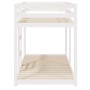Litera de madera maciza de pino 80x200 cm de vidaXL, Camas y somieres - Ref: Foro24-821650, Precio: 145,37 €, Descuento: %