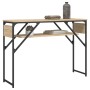 Mesa consola estante madera ingeniería roble Sonoma 105x30x75cm en Mesas auxiliares | Comprar online en Foru.es