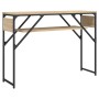 Mesa consola estante madera ingeniería roble Sonoma 105x30x75cm en Mesas auxiliares | Comprar online en Foru.es