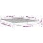 Estructura de cama de madera maciza de pino 160x200 cm de vidaXL, Camas y somieres - Ref: Foro24-823434, Precio: 107,10 €, De...
