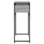 Mesa consola estante madera ingeniería Sonoma gris 75x30x75 cm en Mesas auxiliares | Comprar online en Foru.es