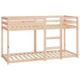 Litera de madera maciza de pino 75x190 cm de vidaXL, Camas y somieres - Ref: Foro24-821659, Precio: 134,25 €, Descuento: %