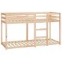 Litera de madera maciza de pino 75x190 cm de vidaXL, Camas y somieres - Ref: Foro24-821659, Precio: 126,34 €, Descuento: %