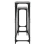 Mesas consola apilables 2 pzas madera ingeniería gris Sonoma en Mesas auxiliares | Comprar online en Foru.es