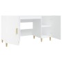 Escritorio de madera contrachapada blanco 140x50x75 cm de vidaXL, Escritorios - Ref: Foro24-812762, Precio: 119,48 €, Descuen...