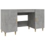 Escritorio de madera contrachapada gris hormigón 140x50x75 cm de vidaXL, Escritorios - Ref: Foro24-812766, Precio: 103,75 €, ...