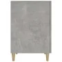 Betongrauer Sperrholzschreibtisch 140x50x75 cm von vidaXL, Schreibtische - Ref: Foro24-812766, Preis: 102,51 €, Rabatt: %