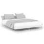 Estructura de cama madera de ingeniería blanca 180x200 cm de vidaXL, Camas y somieres - Ref: Foro24-832117, Precio: 125,36 €,...