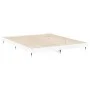 Estructura de cama madera de ingeniería blanca 180x200 cm de vidaXL, Camas y somieres - Ref: Foro24-832117, Precio: 125,36 €,...