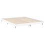 Estructura de cama madera de ingeniería blanca 180x200 cm de vidaXL, Camas y somieres - Ref: Foro24-832117, Precio: 127,13 €,...