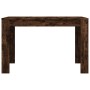 Mesa de comedor madera de ingeniería roble ahumado 120x60x76 cm en Mesas de comedor | Comprar online en Foru.es
