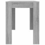 Mesa de comedor madera de ingeniería Sonoma gris 120x60x76 cm en Mesas de comedor | Comprar online en Foru.es