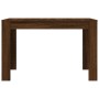 Mesa de comedor madera de ingeniería marrón roble 120x60x76 cm en Mesas de comedor | Comprar online en Foru.es