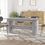 Mesa de comedor madera de ingeniería Sonoma gris 180x90x76 cm en Mesas de comedor | Comprar online en Foru.es