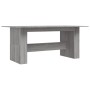 Mesa de comedor madera de ingeniería Sonoma gris 180x90x76 cm en Mesas de comedor | Comprar online en Foru.es