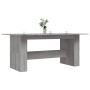 Mesa de comedor madera de ingeniería Sonoma gris 180x90x76 cm en Mesas de comedor | Comprar online en Foru.es