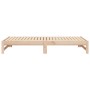Sofá cama extraíble madera maciza de pino 2x(90x200) cm de vidaXL, Camas y somieres - Ref: Foro24-823404, Precio: 116,64 €, D...