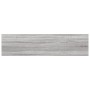 Estantes pared 2 uds madera ingeniería gris Sonoma 40x10x1,5 cm en Estanterías | Comprar online en Foru.es