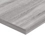 Estantes pared 4 uds madera ingeniería gris Sonoma 40x30x1,5 cm en Estanterías | Comprar online en Foru.es