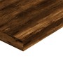 Estantes pared 4 uds madera ingeniería roble humo 60x10x1,5 cm en Estanterías | Comprar online en Foru.es