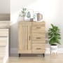 Aparador de madera contrachapada roble Sonoma 69,5x34x90 cm de vidaXL, Aparadores - Ref: Foro24-812234, Precio: 91,68 €, Desc...