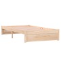 Estructura de cama madera maciza 100x200 cm de vidaXL, Camas y somieres - Ref: Foro24-814939, Precio: 124,42 €, Descuento: %