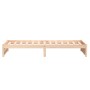 Estructura de cama madera maciza 100x200 cm de vidaXL, Camas y somieres - Ref: Foro24-814939, Precio: 124,42 €, Descuento: %