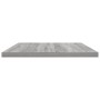 Estantes pared 4 uds madera ingeniería gris Sonoma 60x30x1,5 cm en Estanterías | Comprar online en Foru.es