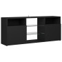 Mueble de TV con luces LED negro 120x30x50 cm de vidaXL, Muebles TV - Ref: Foro24-804302, Precio: 91,79 €, Descuento: %