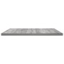 Estantes pared 4 uds madera ingeniería gris Sonoma 60x40x1,5 cm en Estanterías | Comprar online en Foru.es