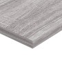 Estantes pared 4 uds madera ingeniería gris Sonoma 80x20x1,5 cm en Estanterías | Comprar online en Foru.es