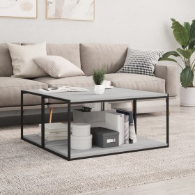 Estantes pared 4 uds madera ingeniería gris Sonoma 80x40x1,5 cm en Estanterías | Comprar online en Foru.es