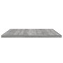 Estantes pared 4 uds madera ingeniería gris Sonoma 80x40x1,5 cm en Estanterías | Comprar online en Foru.es