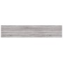 Estantes pared 4 uds madera ingeniería gris Sonoma 100x20x1,5cm en Estanterías | Comprar online en Foru.es