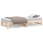 Sofá cama extraíble madera maciza de pino 2x(80x200) cm de vidaXL, Camas y somieres - Ref: Foro24-823409, Precio: 128,21 €, D...