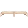 Sofá cama extraíble madera maciza de pino 2x(80x200) cm de vidaXL, Camas y somieres - Ref: Foro24-823409, Precio: 128,21 €, D...