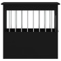 Jaula para perros madera de ingeniería negro 45x62x59 cm en Casetas para perros | Comprar online en Foru.es