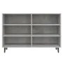 Concrete gray plywood sideboard 103.5x35x70 cm by vidaXL, Sideboards - Ref: Foro24-806044, Price: 64,65 €, Discount: %