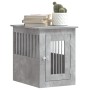 Jaula para perros madera ingeniería gris hormigón 45x62x59 cm en Casetas para perros | Comprar online en Foru.es