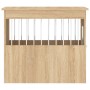 Jaula para perros madera de ingeniería roble Sonoma 55x75x65 cm en Casetas para perros | Comprar online en Foru.es