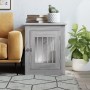 Jaula para perros madera de ingeniería gris Sonoma 55x75x65 cm en Casetas para perros | Comprar online en Foru.es
