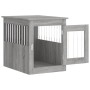 Jaula para perros madera de ingeniería gris Sonoma 55x75x65 cm en Casetas para perros | Comprar online en Foru.es