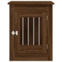 Jaula para perros madera de ingeniería roble marrón 55x80x68 cm en Casetas para perros | Comprar online en Foru.es