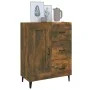 Smoked oak plywood sideboard 69.5x34x90 cm by vidaXL, Sideboards - Ref: Foro24-817372, Price: 70,30 €, Discount: %