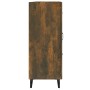 Aparador madera contrachapada color roble ahumado 69,5x34x90 cm de vidaXL, Aparadores - Ref: Foro24-817372, Precio: 70,85 €, ...