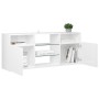 Mueble de TV con luces LED blanco brillante 120x30x50 cm de vidaXL, Muebles TV - Ref: Foro24-804307, Precio: 103,09 €, Descue...
