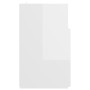Mueble de TV con luces LED blanco brillante 120x30x50 cm de vidaXL, Muebles TV - Ref: Foro24-804307, Precio: 103,09 €, Descue...