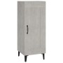 Aparador de madera contrachapada gris hormigón 34,5x34x90 cm de vidaXL, Aparadores - Ref: Foro24-812424, Precio: 51,67 €, Des...