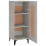 Aparador de madera contrachapada gris hormigón 34,5x34x90 cm de vidaXL, Aparadores - Ref: Foro24-812424, Precio: 51,67 €, Des...
